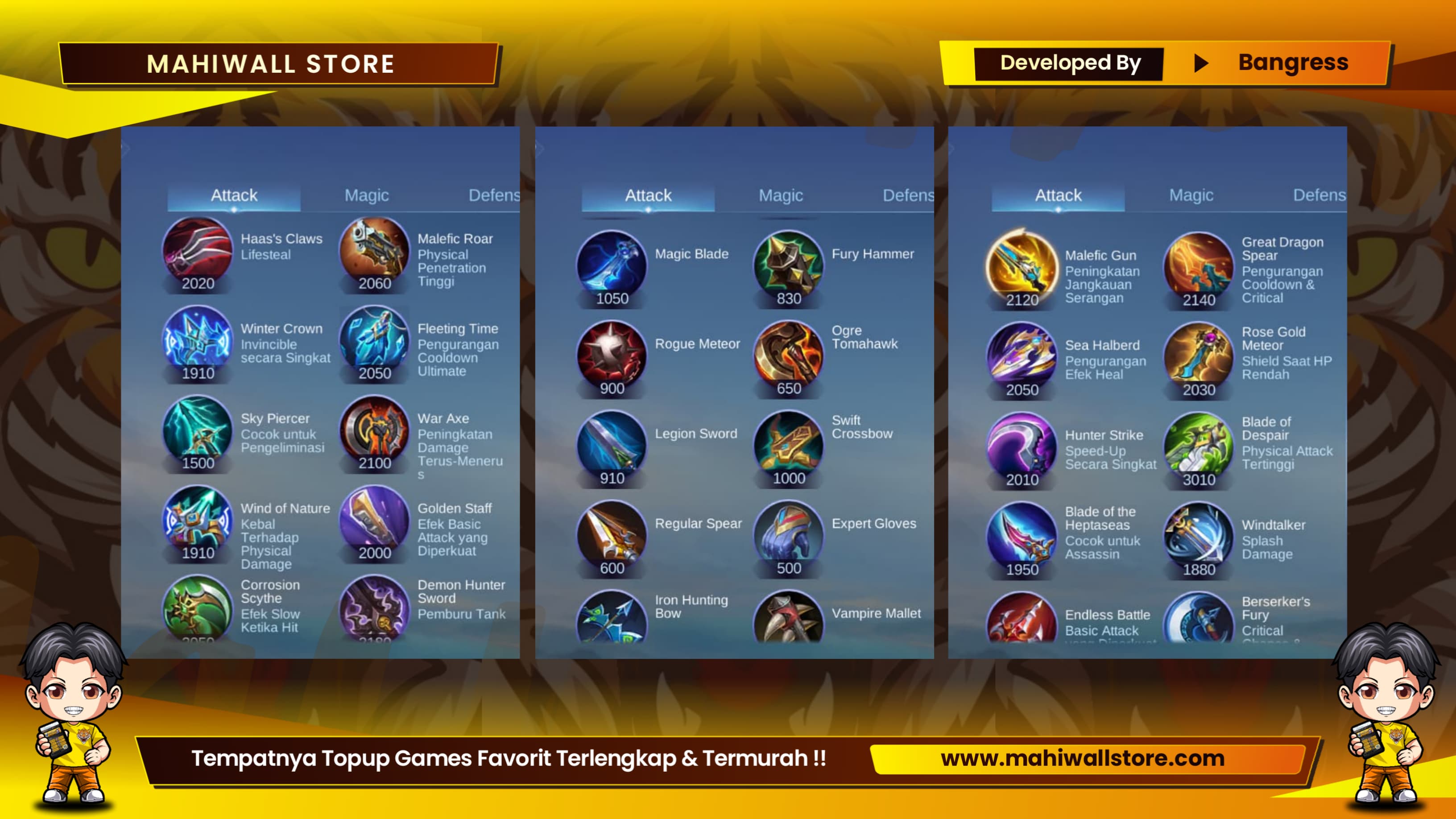 Cara Memahami Item Physical Mobile Legends Biar Lebih Mudah Dipahami Oleh Pemain!
